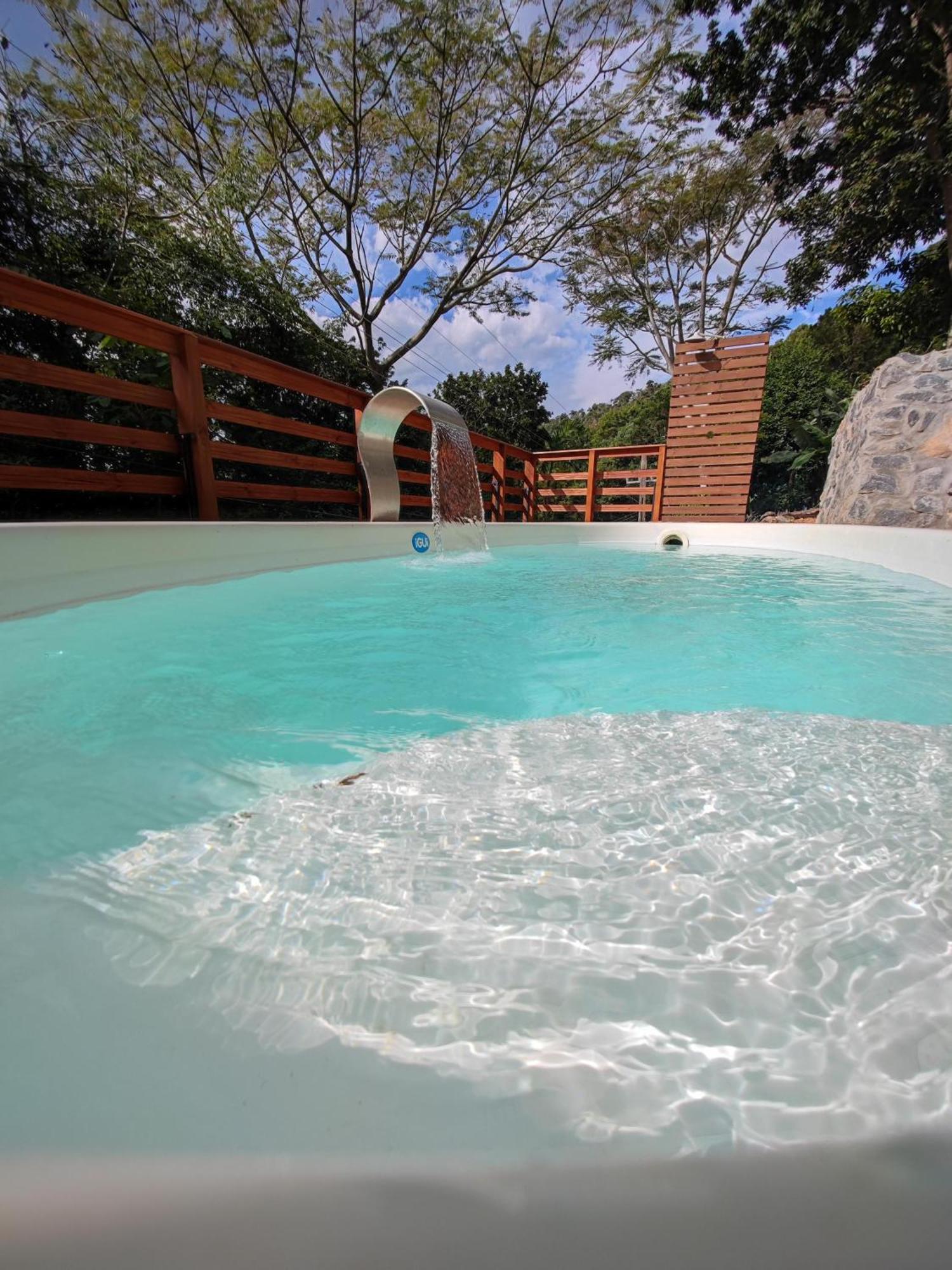 Palhoça Gray House - Com Piscina Pertinho Do Mar!ヴィラ エクステリア 写真