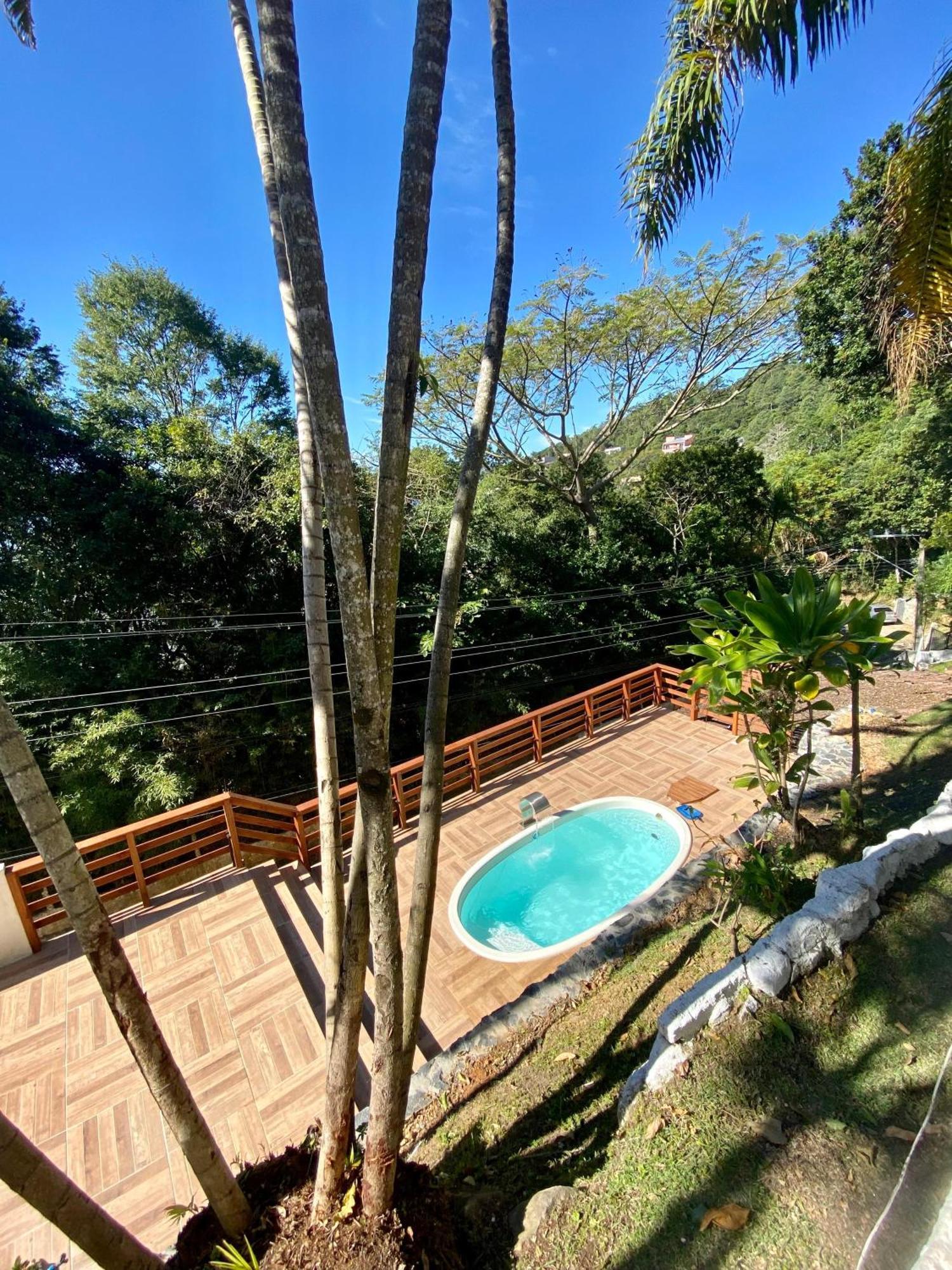 Palhoça Gray House - Com Piscina Pertinho Do Mar!ヴィラ エクステリア 写真