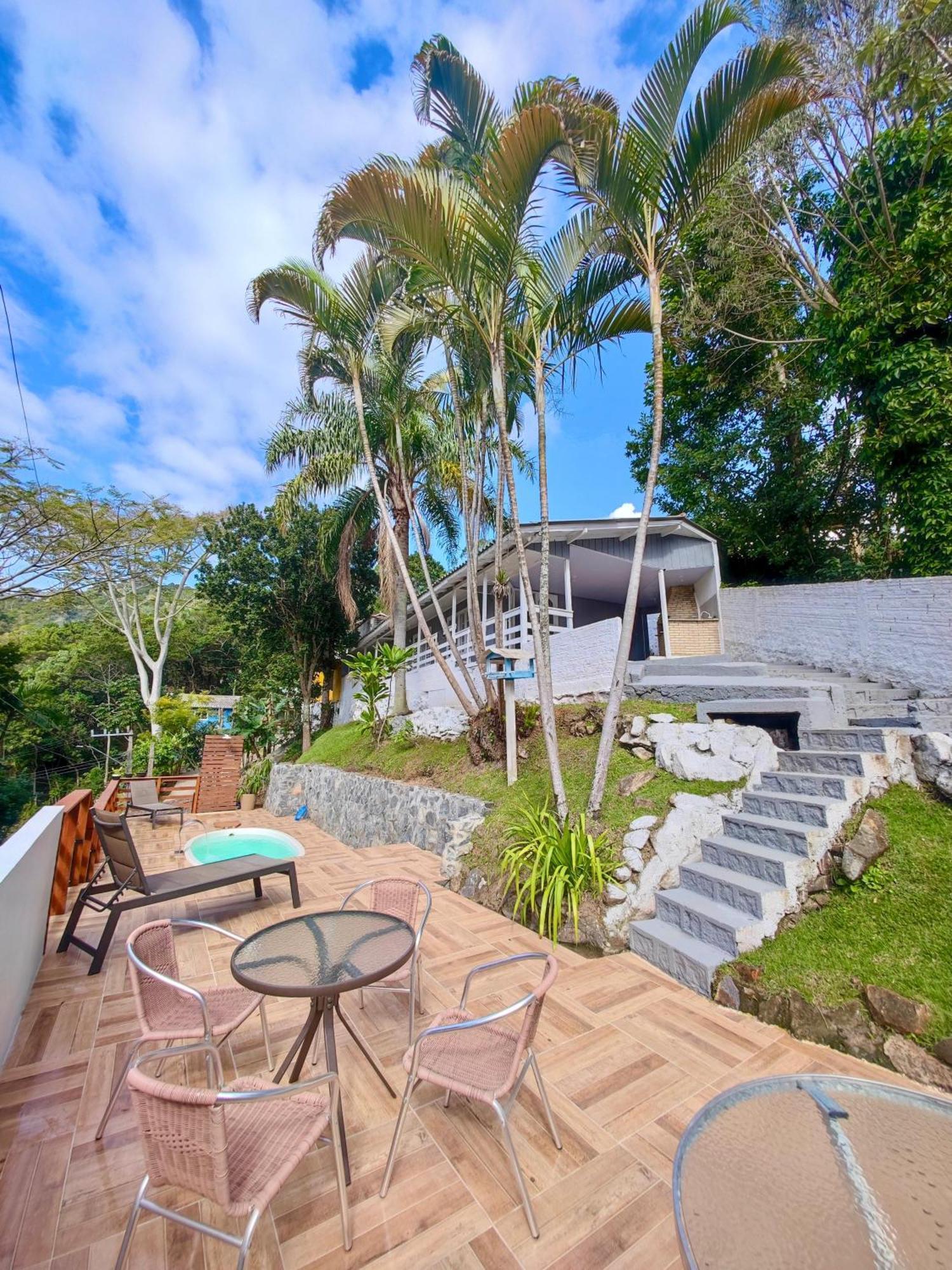 Palhoça Gray House - Com Piscina Pertinho Do Mar!ヴィラ エクステリア 写真